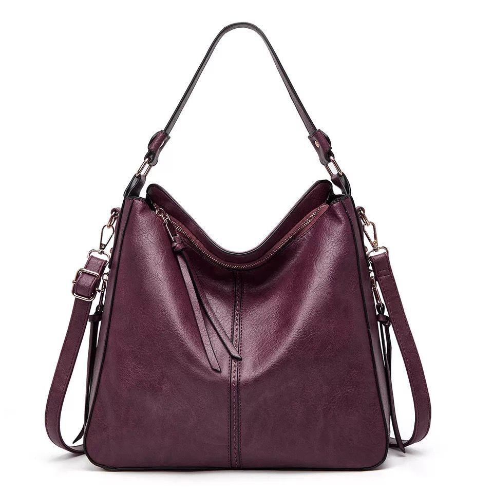 Bolso Bandolera y Minibolso de Piel Imitación