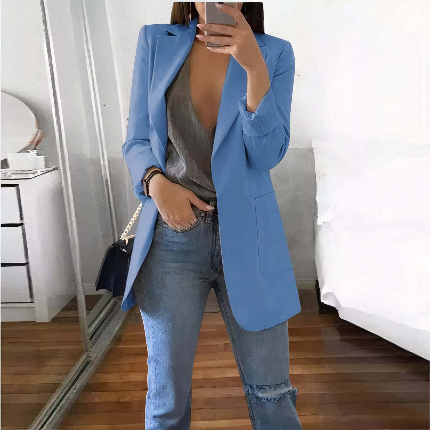 Chaqueta Mujer Elegante Moderna