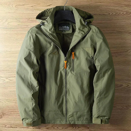 Chaquetón hombre agua impermeable respirable