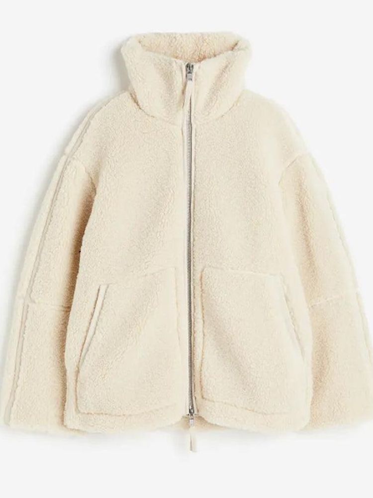 Chaqueta Felpa Cálida Mujer Invierno