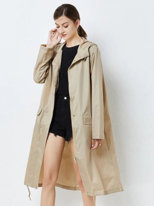 Chaqueta Impermeable Mujer Ligera y Elegante