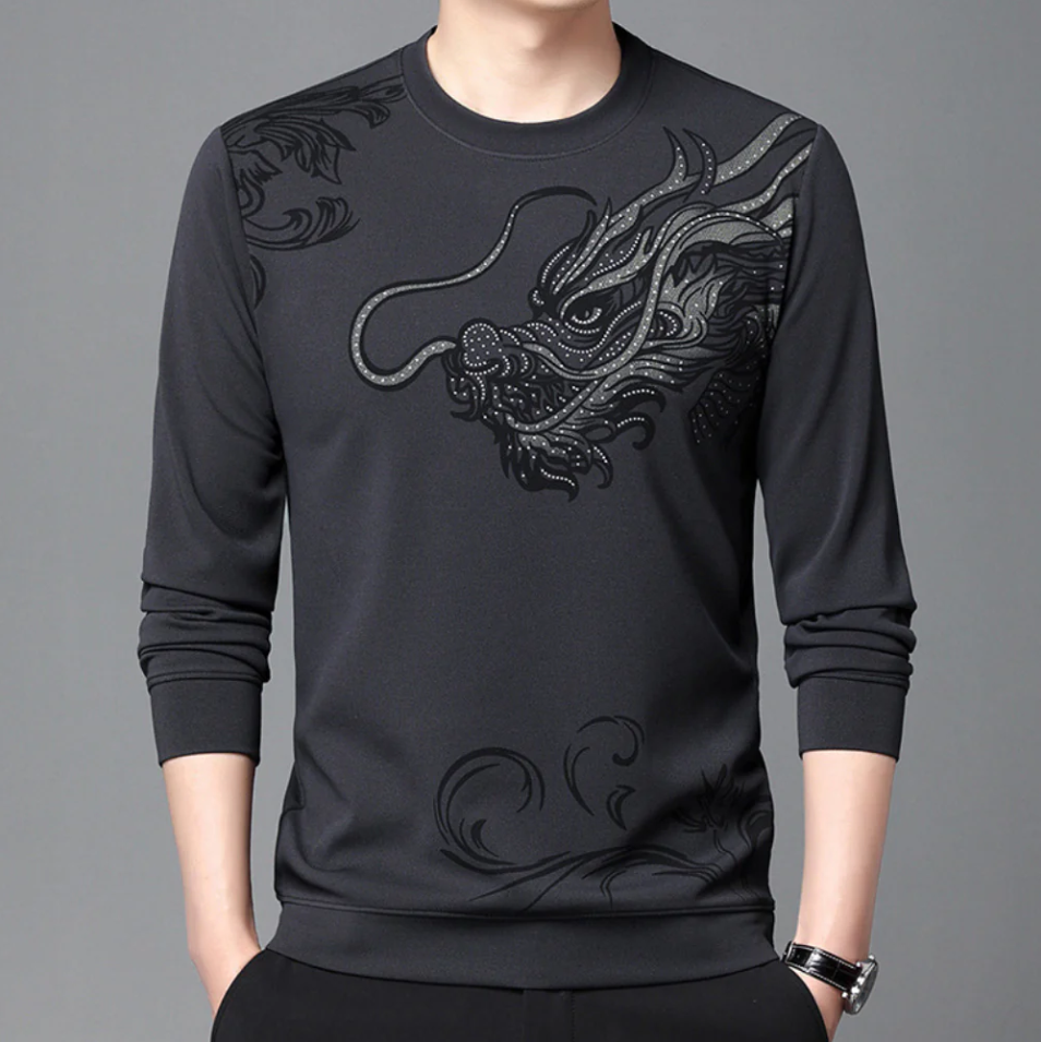 Sudadera Hombre Cuello Redondo Cálida