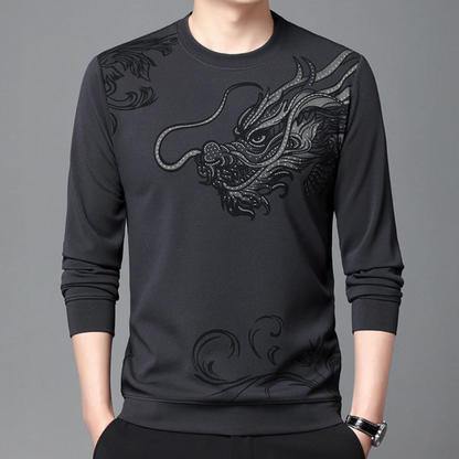 Sudadera Hombre Cuello Redondo Cálida