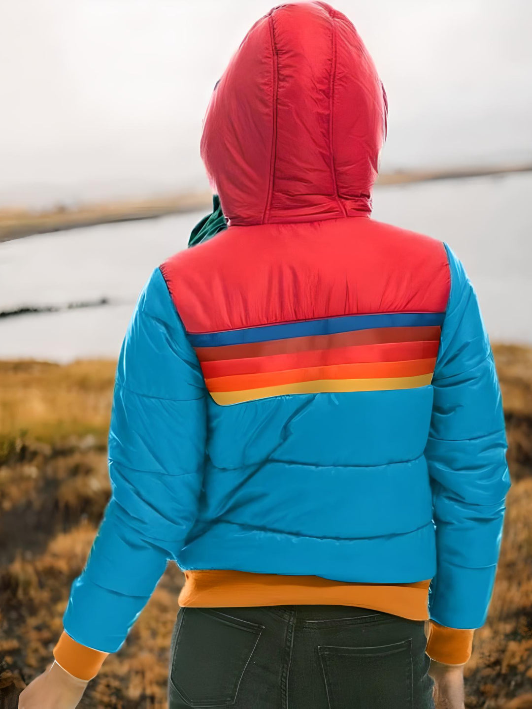 Sudadera Capucha Arcoíris Cálida y Acogedora - Vestiria