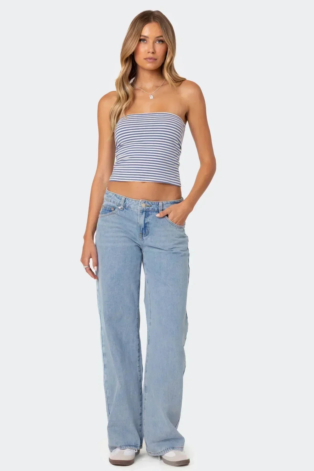 Pantalones Vaqueros Bajos Estilo Vintage