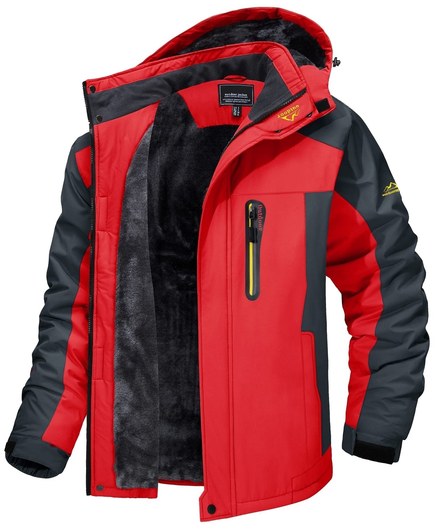 Chaqueta Aborigen Hombre Invierno Caliente