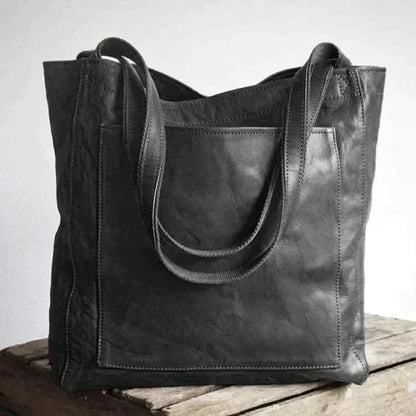 Bolso bandolera de cuero elegante