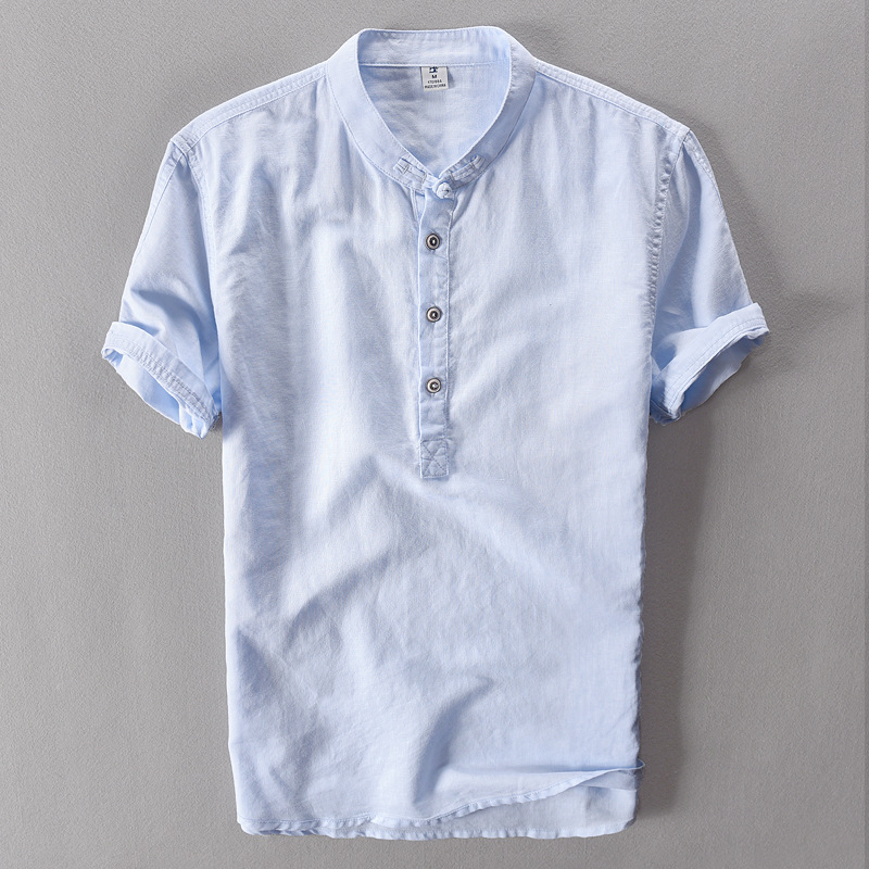 Camisa Clásica Verano Manga Corta