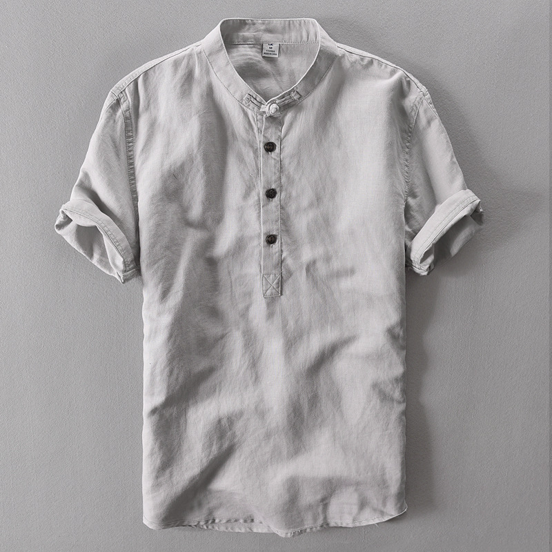 Camisa Clásica Verano Manga Corta