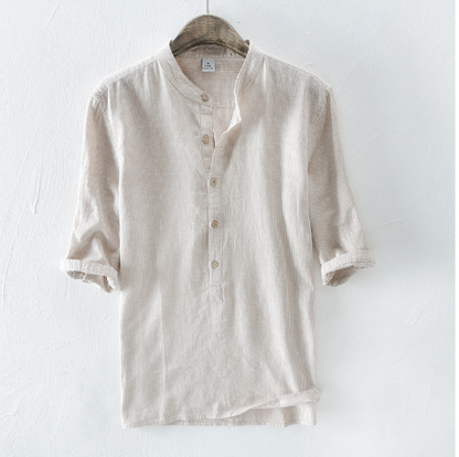 Camisa Clásica Verano Manga Corta