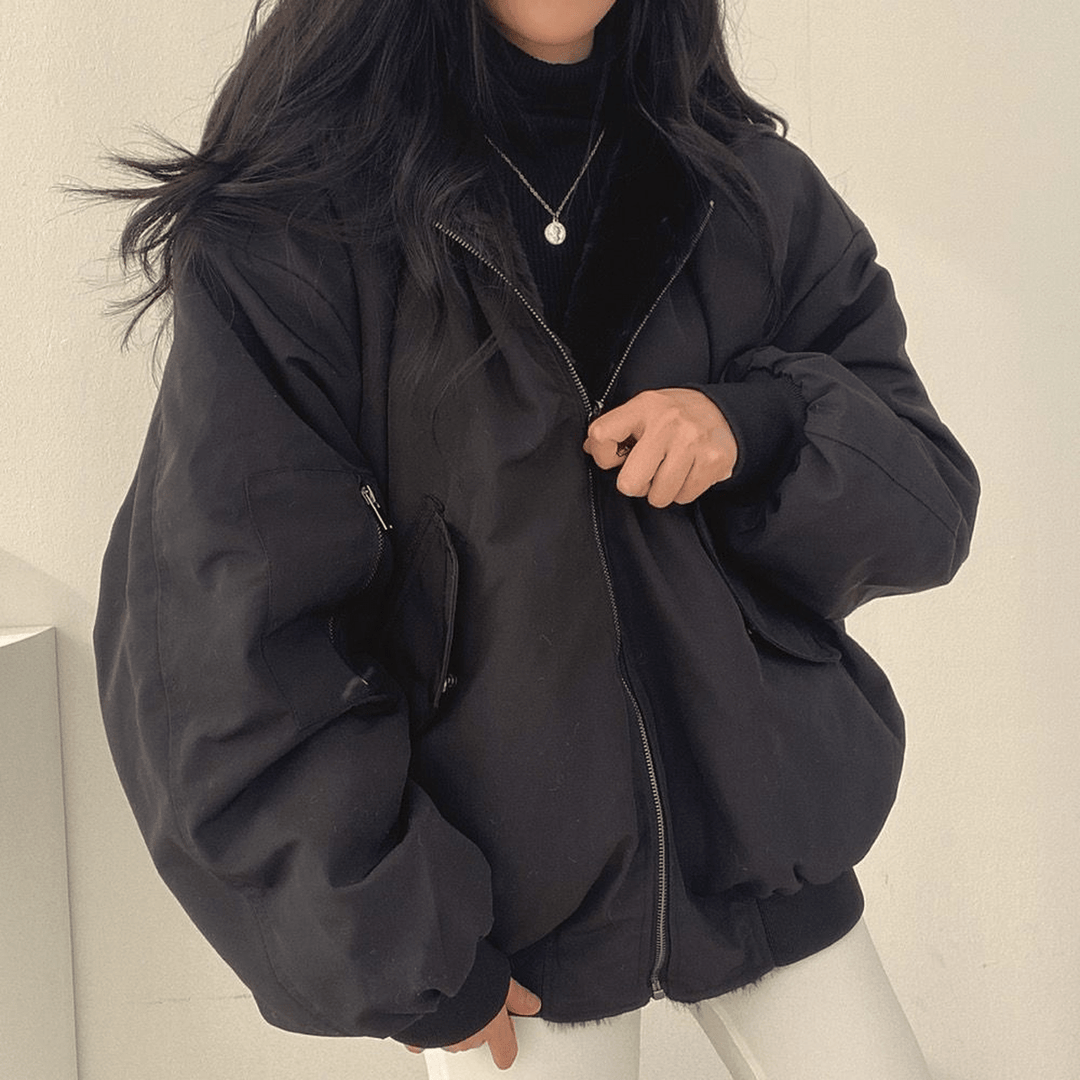 Chaqueta Invierno Mujer Abrigo Cálido Amplio