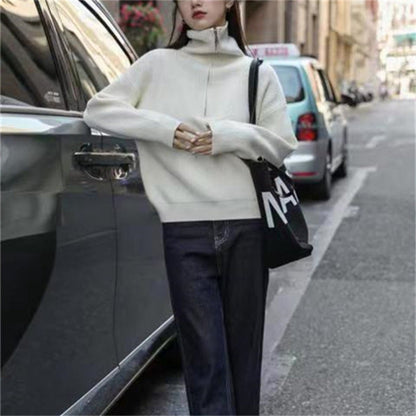 Sudadera Mujer Cuello Alto Abrible