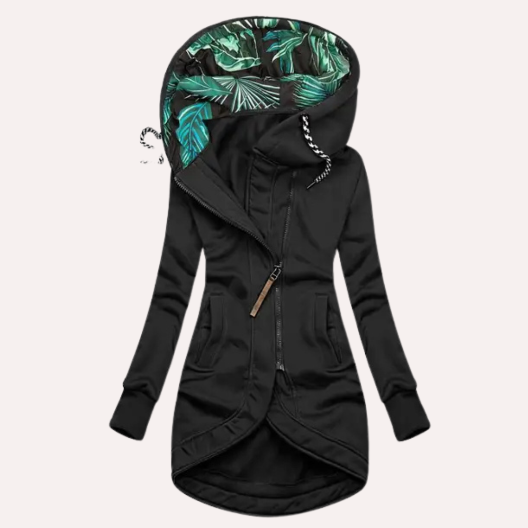 Chaqueta acolchada cálida y elegante para mujer
