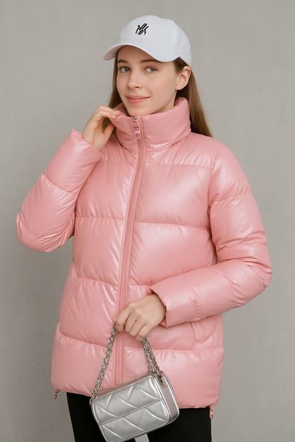 Chaqueta Invierno Abultada y Cálida