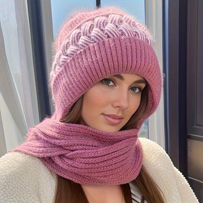 Gorro y Bufanda Mujer Invierno Acogedora - Vestiria