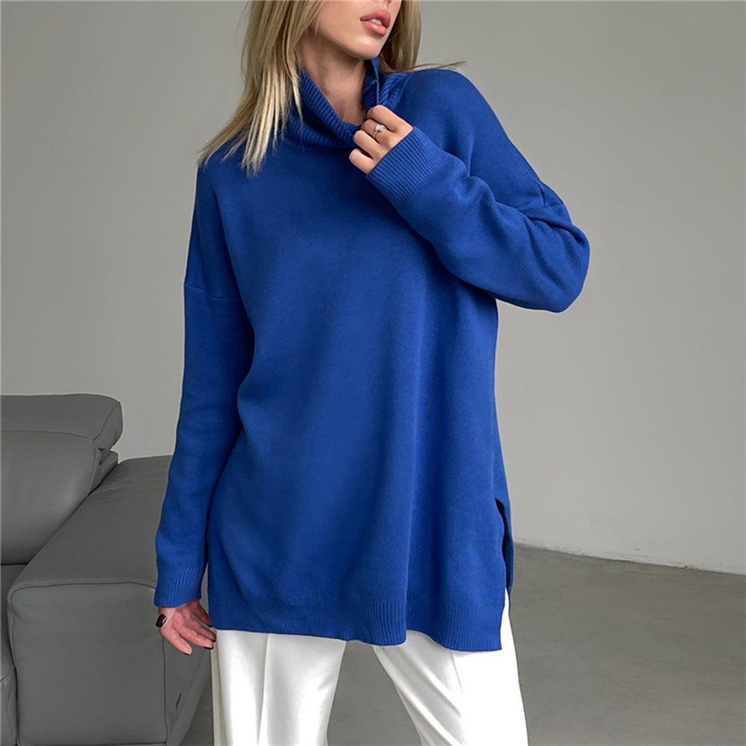 Sudadera Mujer Cuello Alto Estilosa