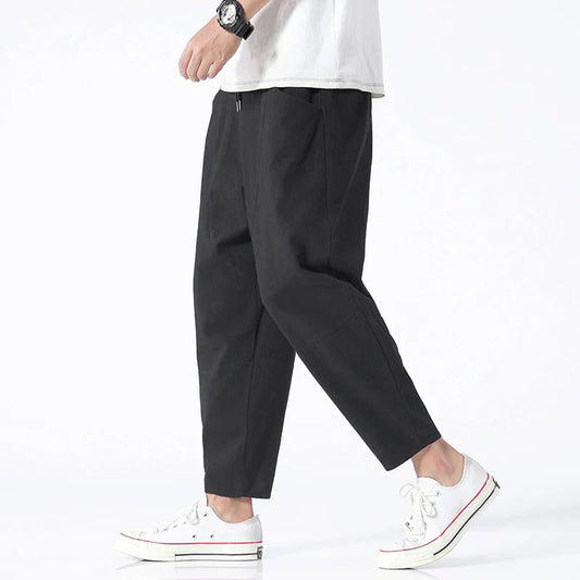 Pantalones Lino Clásicos Hombre Colores Naturales - Vestiria