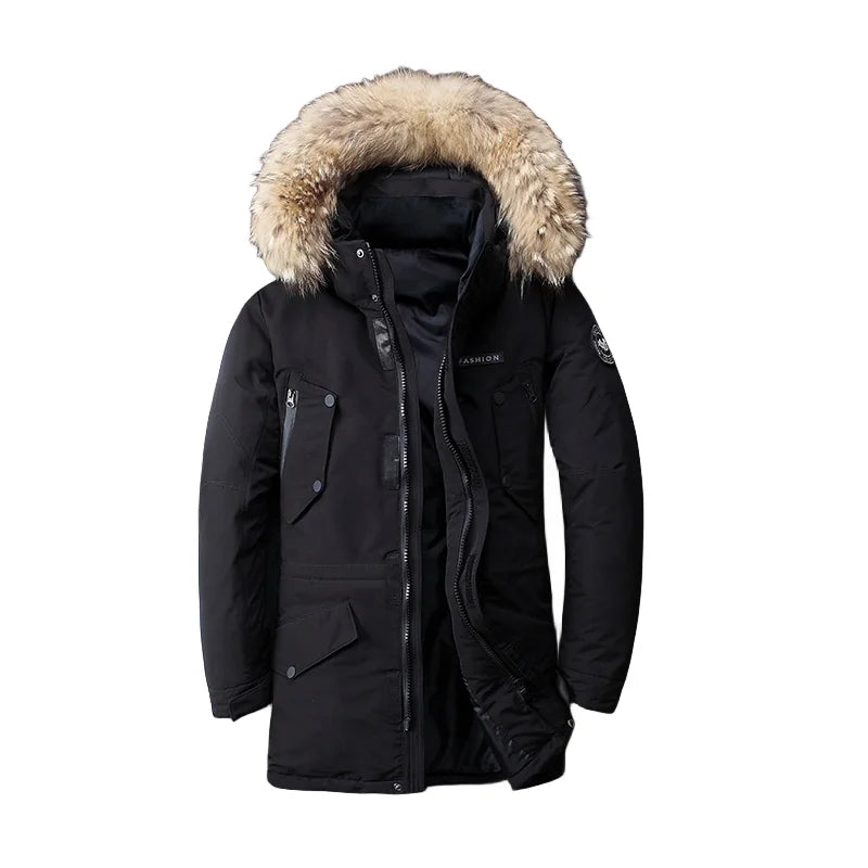 Chaqueta Invierno Corta con Capucha