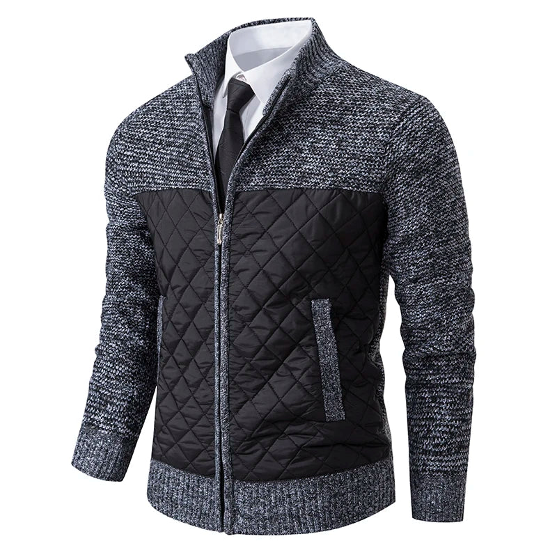 ChaquetaPatchwork Estilo Retro