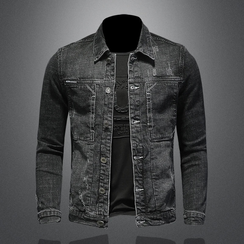Chaqueta vaquera casual clásica
