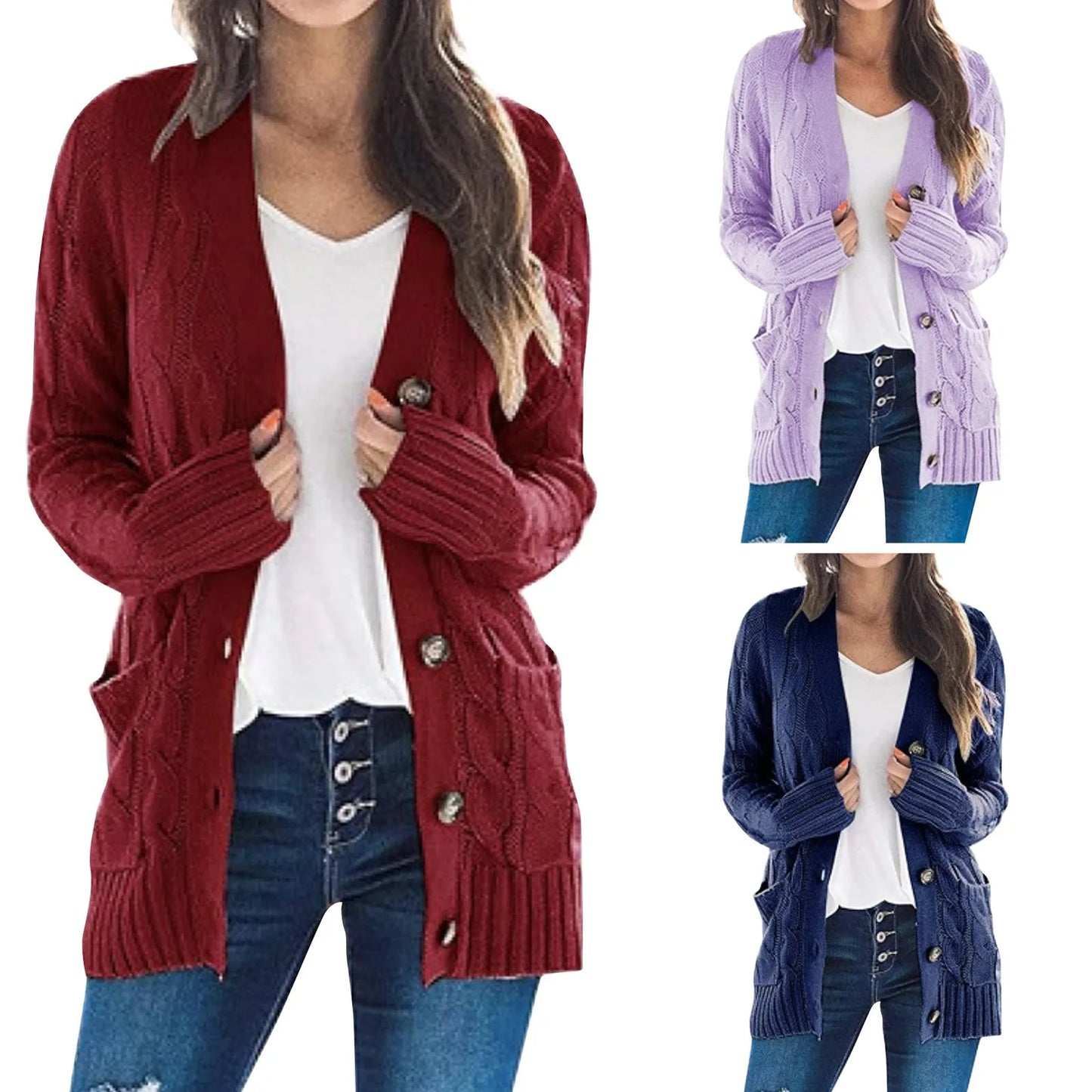Chaquetilla de punto suave para mujer - Vestiria