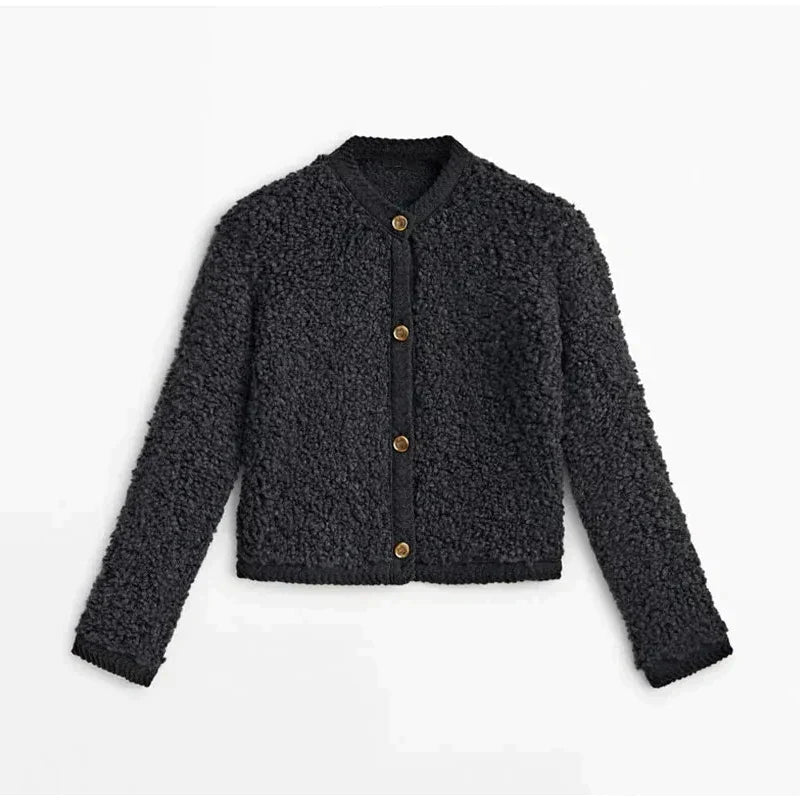 Abrigo Mujer Estilo Chic Invernal