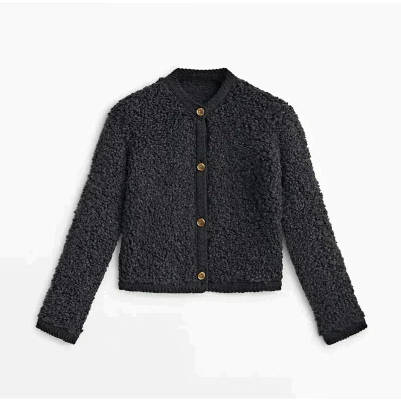 Chaqueta Teddy Mujer Abrigada