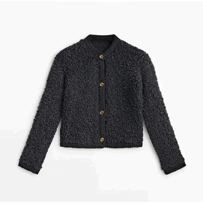 Chaqueta Teddy Mujer Abrigada