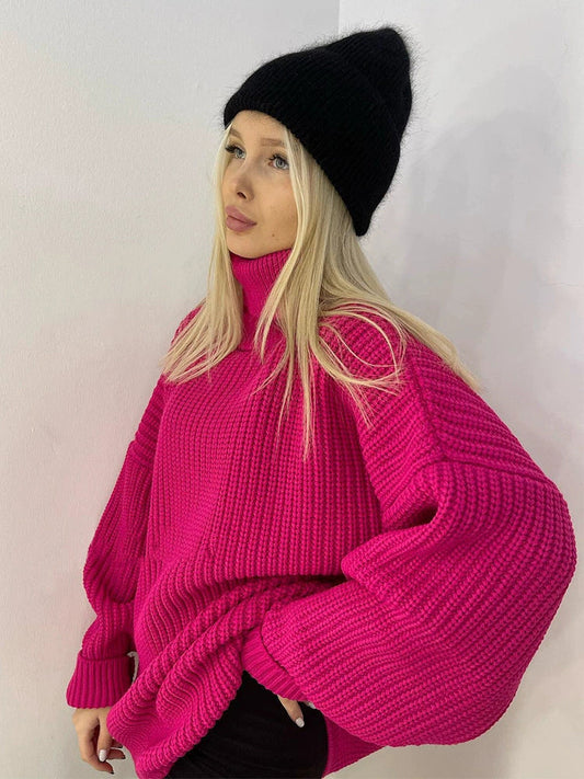 Jerséi Mujer Invierno Abrigado Elegante - Vestiria