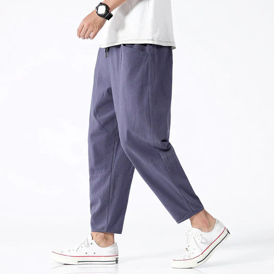 Pantalón Lino Fresco y Ligero Hombre - Vestiria