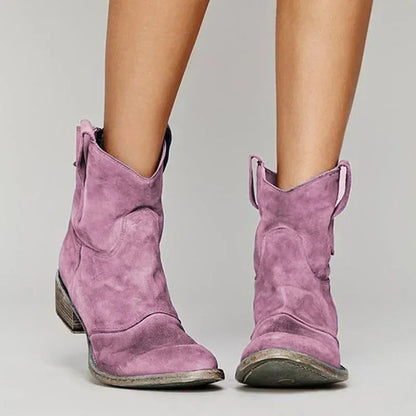 Botas Mujer Vaqueras Estilo Cowboy