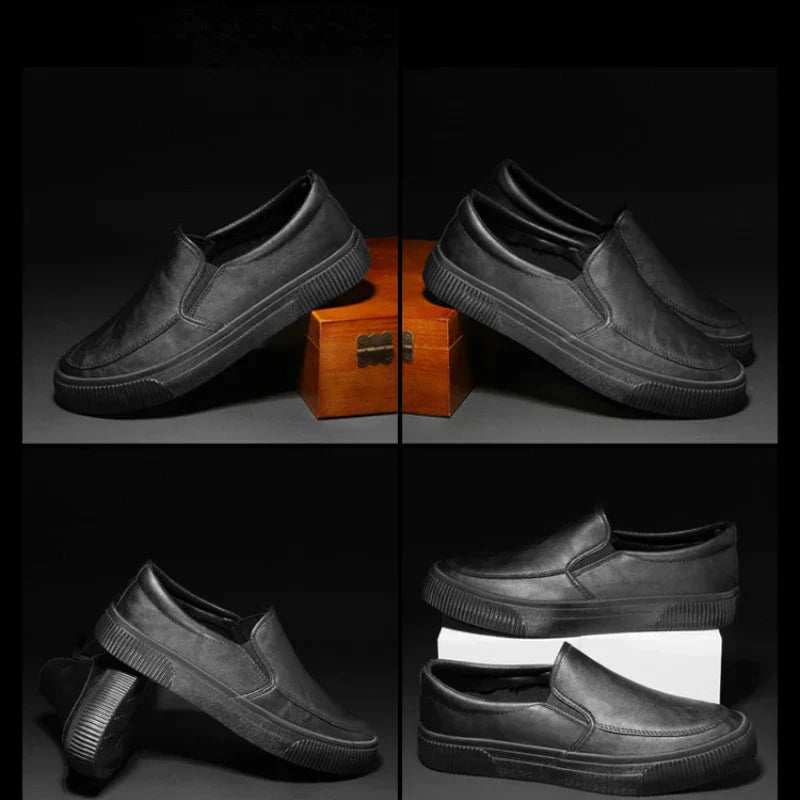 Mocasines de piel hombre elegantes y cómodos - Vestiria