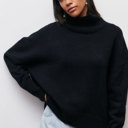 Sudadera Mujer Cuello Alto Clásica