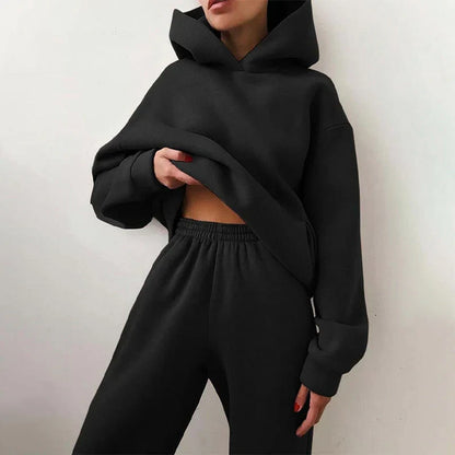 Sudadera y Pantalones de Chándal Cómodos de Algodón