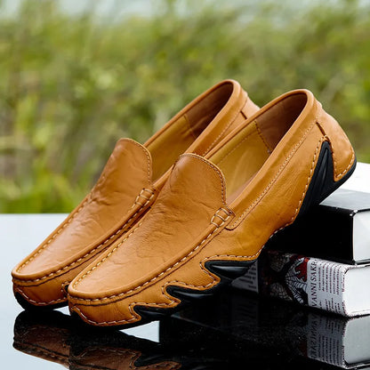 Mocasines Hombre Piel Auténtica Elegantes