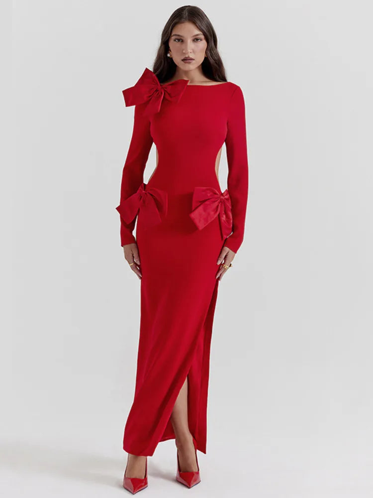 Vestido Feminino con Cintas - Vestiria