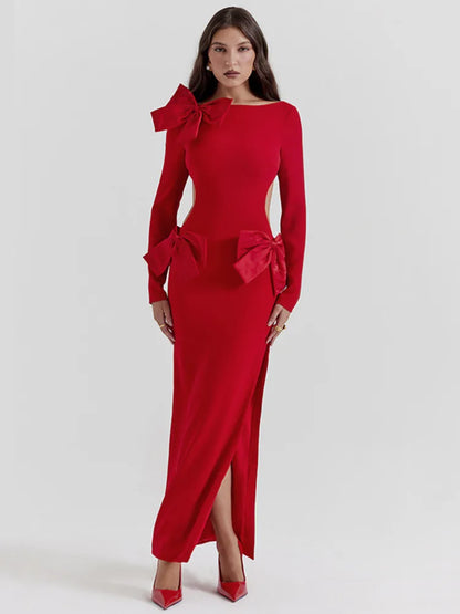 Vestido Feminino con Cintas - Vestiria