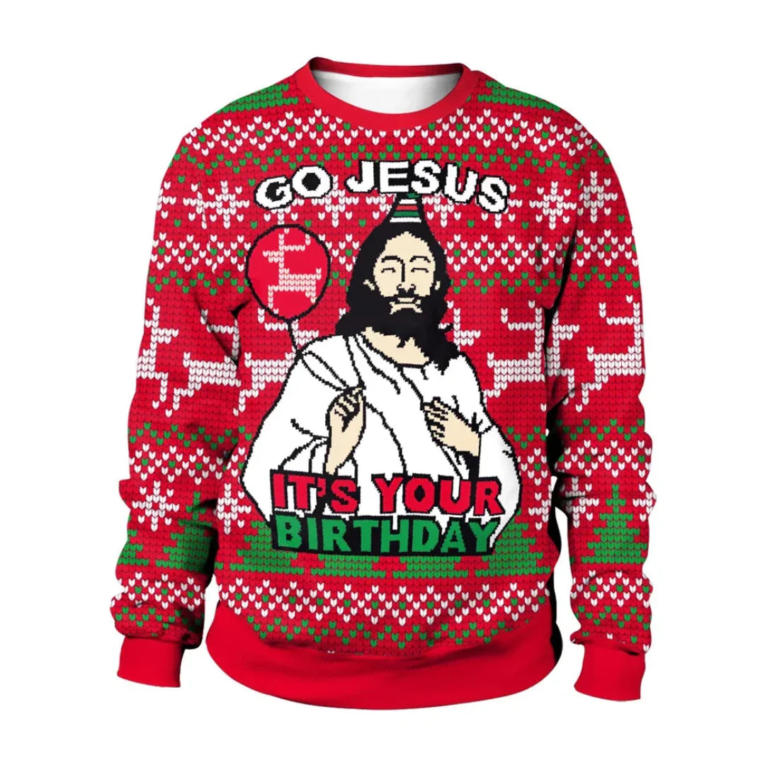 Sudadera Navidad Mujer Abulta Cálida