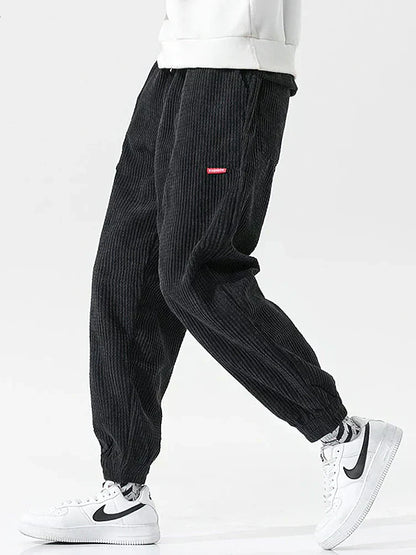 Pantalones Pana Amplios y Cómodos Hombre