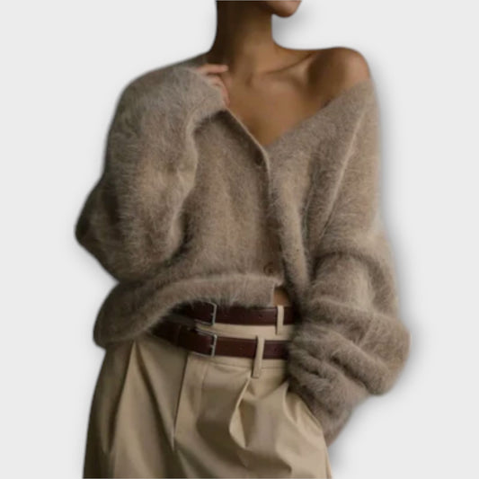 Cárdigan Mujer Invierno Abrigo Caliente - Vestiria