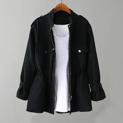 Abrigo Trench Mujer Clásico Elegante - Vestiria