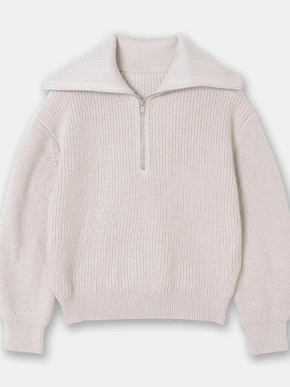 Suéter Mujer Cuello Alto Rayas Moda Invierno