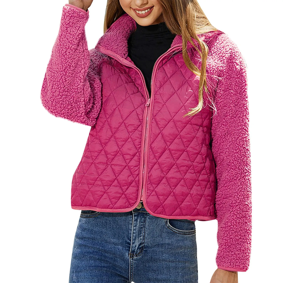 Chaqueta deportiva abrigada con cremallera металлиReescribe para e-commerce: Chaqueta bomber cálida y moderna con cremallera → Chaqueta Deportiva Cálida con Cremallera