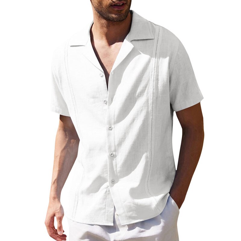 Camisa Clásica Abotonada para Hombre