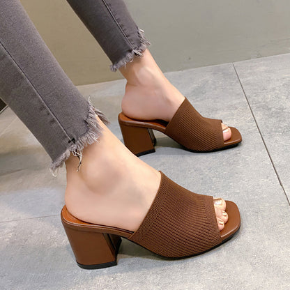 Zapatillas Tacón Alto Mujer - Vestiria