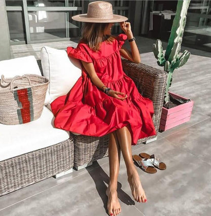 Vestido Midi Verano Ligero y Fresco