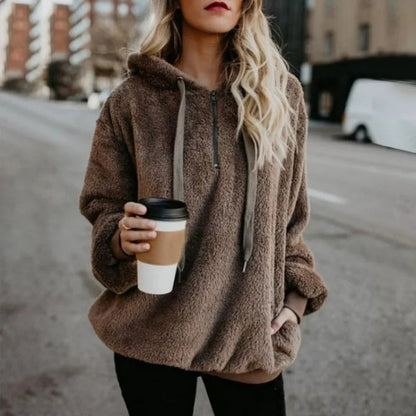 Suéter Mujer Forro Polar Grande y Acogedor - Vestiria