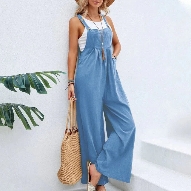 Vestido Mono Amplio sin Mangas