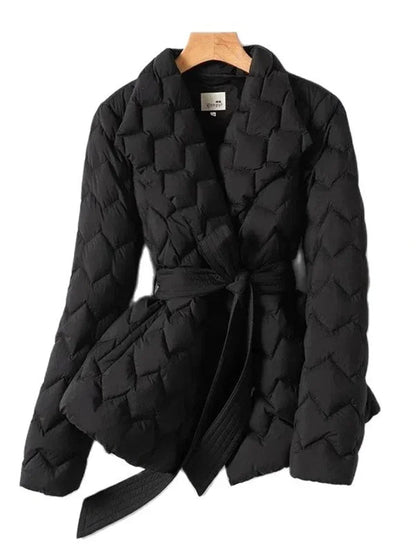 Chaqueta Acolchada Mujer Abribufanda Cinturón