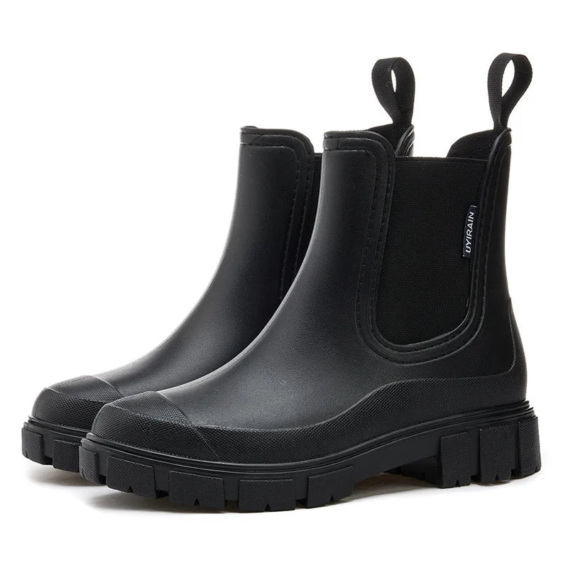 Botas de agua Chelsea Mujer Impermeables - Vestiria